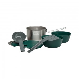 Stanley ADVENTURE ALL-IN-ONE TWO BOWL CAMP COOKSET Stainless | 26859-GJWU