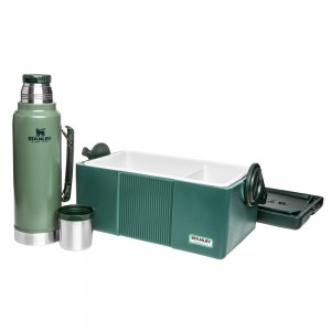 Stanley ADVENTURE HERITAGE COOLER + BOTTLE SET Green | 32105-FDUO