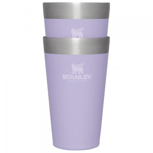 Stanley ADVENTURE STACKING BEER PINT 2-PACK | 16 OZ Lavender | 50938-QXTA