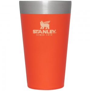 Stanley ADVENTURE STACKING BEER PINT | 16 OZ Tigerlily | 32701-DMRP