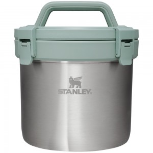 Stanley ADVENTURE STAY HOT CAMP CROCK | 3QT Stainless Steel Shale | 15309-BFHX