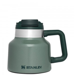 Stanley ADVENTURE TOUGH-TO-TIP ADMIRAL'S MUG | 20 OZ Hammertone Green | 64587-UTVX