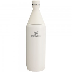 Stanley ALL DAY SLIM BOTTLE | 34 OZ Cream | 18320-TXKM