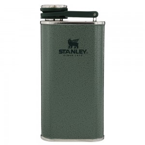 Stanley CLASSIC EASY FILL WIDE MOUTH FLASK | 8 OZ Hammertone Green | 91570-NYIV