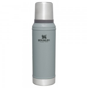 Stanley CLASSIC LEGENDARY BOTTLE | 1.0 QT Hammertone Silver | 08736-SBFG