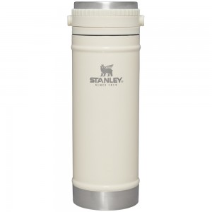 Stanley CLASSIC TRAVEL MUG FRENCH PRESS | 16 OZ Cream Gloss | 18940-DKYU