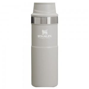 Stanley CLASSIC TRIGGER-ACTION TRAVEL MUG | 16 OZ Ash 2.0 | 14970-GMSY