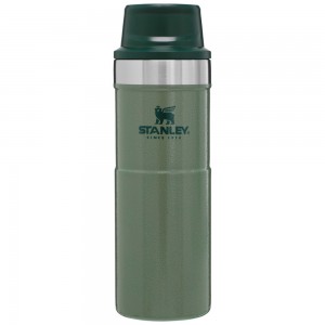 Stanley CLASSIC TRIGGER-ACTION TRAVEL MUG | 16 OZ Hammertone Green | 89503-YGAW