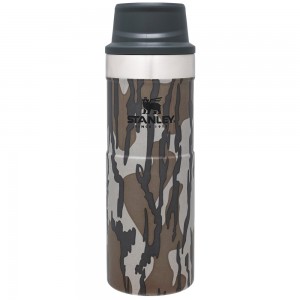 Stanley CLASSIC TRIGGER-ACTION TRAVEL MUG | 16 OZ Bottomland | 76245-OJKB