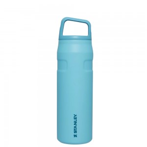 Stanley ICEFLOW™ BOTTLE WITH CAP AND CARRY+ LID | 24 OZ Pool | 81476-RBHY