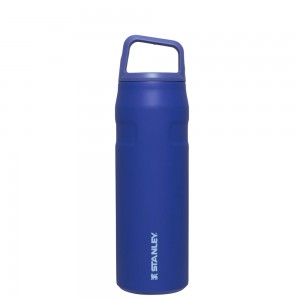 Stanley ICEFLOW™ BOTTLE WITH CAP AND CARRY+ LID | 24 OZ Lapis | 70634-YVDZ