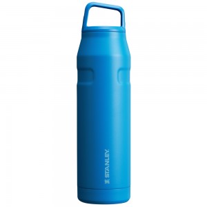 Stanley ICEFLOW™ BOTTLE WITH CAP AND CARRY+ LID | 36 OZ Azure | 34092-LDTE