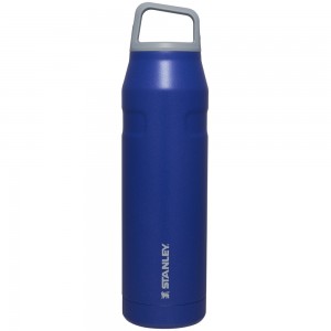 Stanley ICEFLOW™ BOTTLE WITH CAP AND CARRY+ LID | 36 OZ Lapis Glimmer | 92781-BYMD