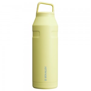 Stanley ICEFLOW™ BOTTLE WITH CAP AND CARRY+ LID | 50 OZ Pomelo | 47962-WRFT