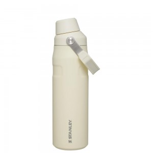 Stanley ICEFLOW™ BOTTLE WITH FAST FLOW LID | 24 OZ Cream Glimmer | 57642-JHWB