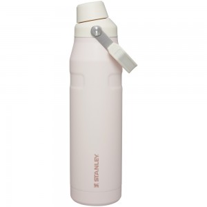 Stanley ICEFLOW™ BOTTLE WITH FAST FLOW LID | 36 OZ Rose Quartz Glimmer | 47312-YPRX