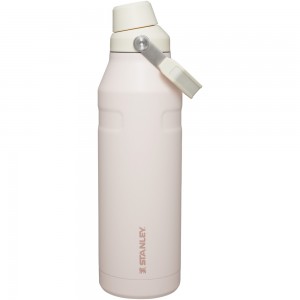 Stanley ICEFLOW™ BOTTLE WITH FAST FLOW LID | 50 OZ Rose Quartz Glimmer | 87641-UEIF