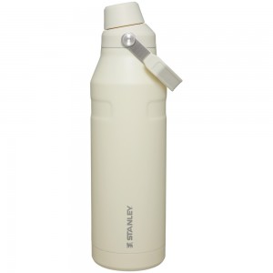 Stanley ICEFLOW™ BOTTLE WITH FAST FLOW LID | 50 OZ Cream Glimmer | 76895-YQOW