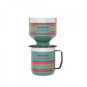 Stanley STANLEY X PENDLETON CLASSIC PERFECT-BREW POUR OVER SET Yakima Camp Stripe | 26349-SHIM