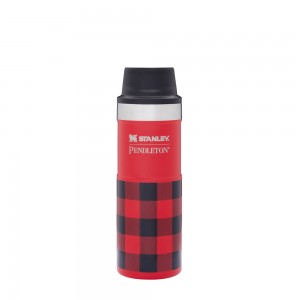 Stanley STANLEY X PENDLETON TRIGGER-ACTION TRAVEL MUG | 16 OZ Rob Roy Buffalo Check | 02315-SUEQ