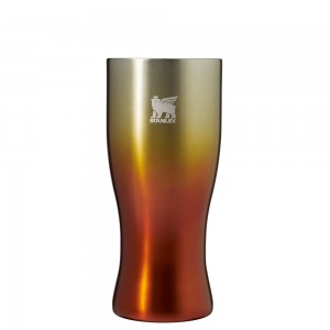 Stanley THE GOLDEN HOUR PRISMATIC™ PILSNER GLASS | 15 OZ Amber Haze | 70569-WFDN