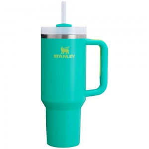 Stanley THE HEAT WAVE QUENCHER H2.O FLOWSTATE™ TUMBLER | 40 OZ Tropical Teal | 31420-KLGY