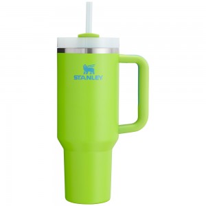 Stanley THE HEAT WAVE QUENCHER H2.O FLOWSTATE™ TUMBLER | 40 OZ Bright Lime | 63094-WTHJ