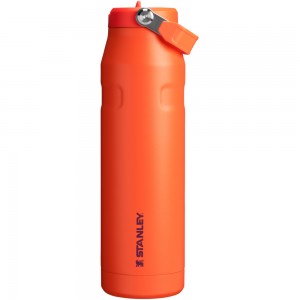 Stanley THE ICEFLOW™ BOTTLE WITH FLIP STRAW LID | 36 OZ Tigerlily Plum | 93762-KQIG