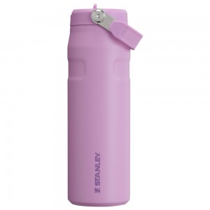 Stanley THE ICEFLOW™ BOTTLE WITH FLIP STRAW LID | 24 OZ Lilac | 65032-KWLU