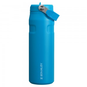 Stanley THE ICEFLOW™ BOTTLE WITH FLIP STRAW LID | 24 OZ Azure | 27940-LYWE