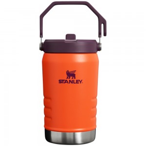 Stanley THE ICEFLOW™ FLIP STRAW JUG | 40 OZ Tigerlily Plum | 72935-RAUD