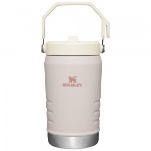 Stanley THE ICEFLOW™ FLIP STRAW JUG | 40 OZ Rose Quartz | 42685-VKIE