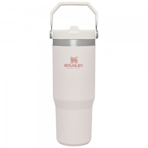 Stanley THE ICEFLOW™ FLIP STRAW TUMBLER | 30 OZ Rose Quartz | 73502-XUND