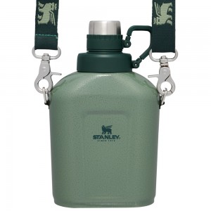 Stanley THE LEGENDARY CLASSIC CANTEEN | 1.1QT Hammertone Green | 49815-OTDM