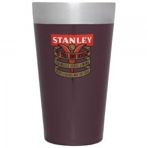 Stanley THE MILESTONES STACKING BEER PINT | 16 OZ 1940 Garnet Gloss | 94738-NZWD