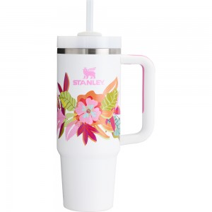 Stanley THE MOTHER’S DAY QUENCHER H2.0 FLOWSTATE™ TUMBLER | 40 OZ Frost Tropic | 54218-YGWU