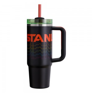 Stanley THE REVERB QUENCHER H2.0 FLOWSTATE™ TUMBLER | 30 OZ Black Reverb | 91073-MZRQ