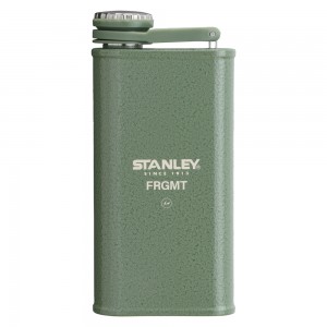 Stanley THE STANLEY AND FRGMT CLASSIC FLASK | 8 OZ Hammertone Green | 89450-BLKR