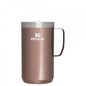 Stanley THE STAY-HOT CAMP MUG | 24 OZ Rose Quartz Glow | 36025-PBDL