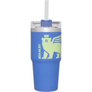 Stanley THE WILD IMAGINATION QUENCHER TRAVEL TUMBLER | 14 OZ Iris Cub | 91052-FAQS