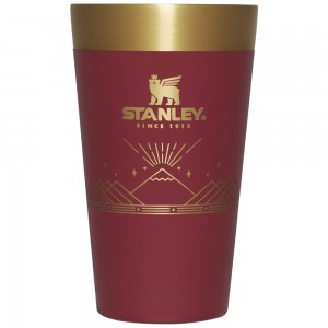 Stanley WINTERSCAPE STACKING BEER PINT | 16 OZ Pale Stone Winterscape | 08649-EKRH