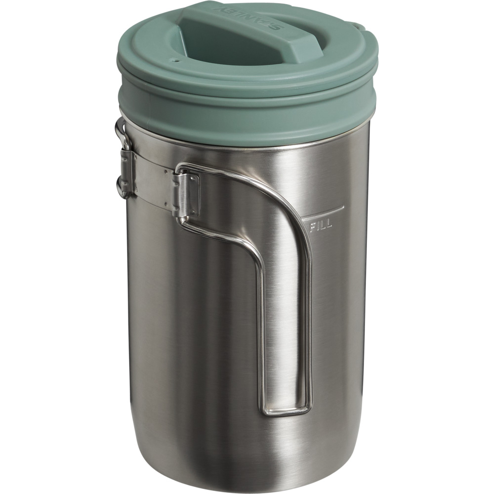 Stanley ADVENTURE ALL-IN-ONE BOIL + BREW FRENCH PRESS | 32 OZ Stainless Steel Shale | 13094-TBDL