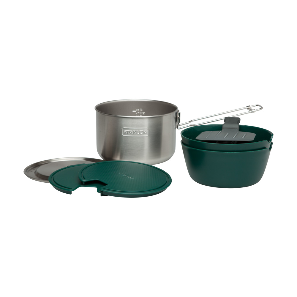 Stanley ADVENTURE ALL-IN-ONE TWO BOWL COOKSET Stainless | 65802-WCTG