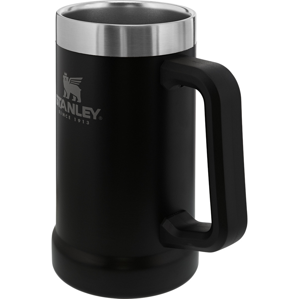 Stanley ADVENTURE BIG GRIP BEER STEIN | 24 OZ Matte Black | 86590-MVRO