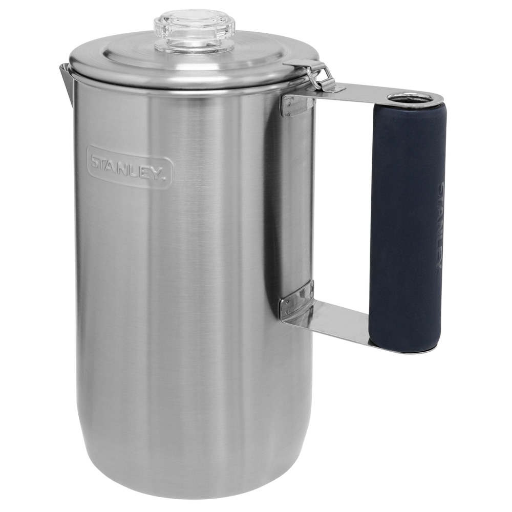 Stanley ADVENTURE COOL GRIP CAMP PERCOLATOR | 1.1 QT Stainless | 09285-HGIT