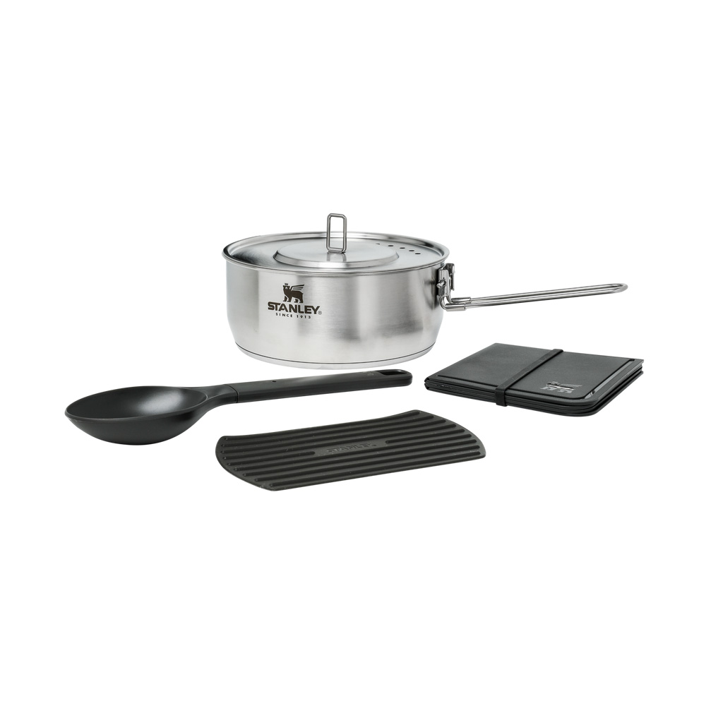 Stanley ADVENTURE EVEN-HEAT ESSENTIAL POT SET | 1.9 QT Stainless | 57369-PDHU