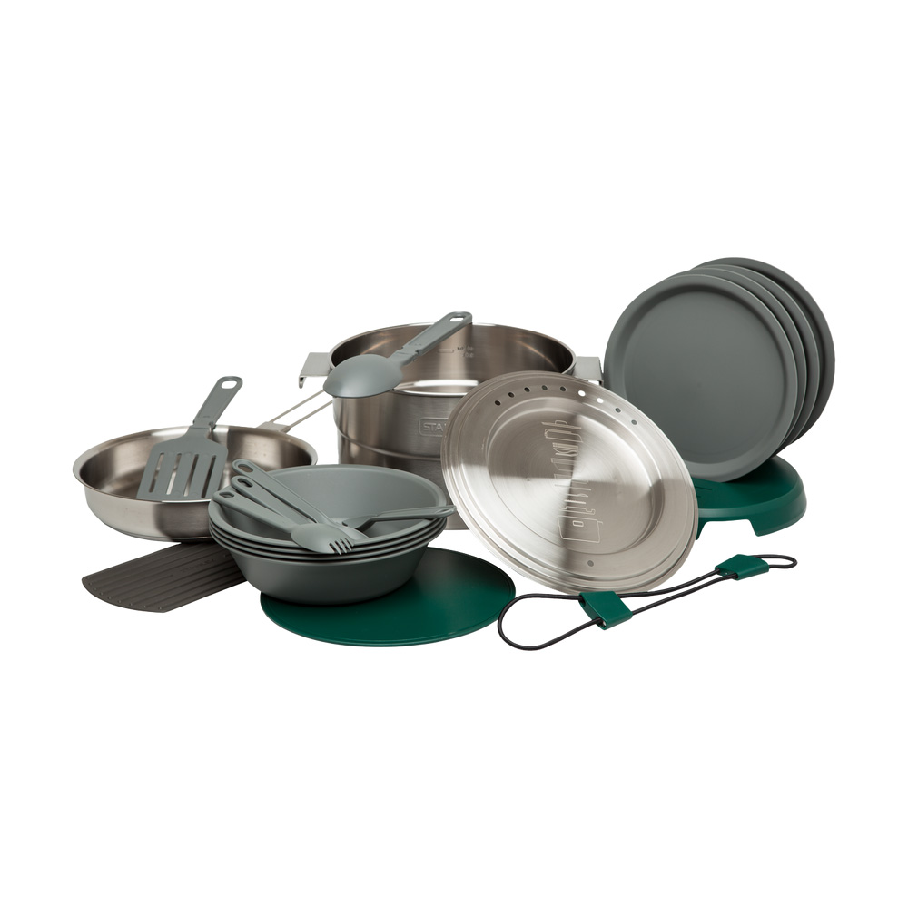 Stanley ADVENTURE FULL KITCHEN BASE CAMP COOKSET Stainless | 86495-EWVA