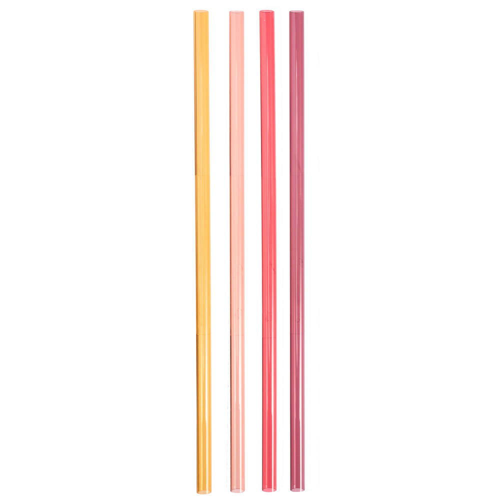 Stanley ADVENTURE QUENCHER TRAVEL TUMBLER STRAWS | 40 OZ | 4-PACK Red/Orange Multi Pack | 24630-VYBG