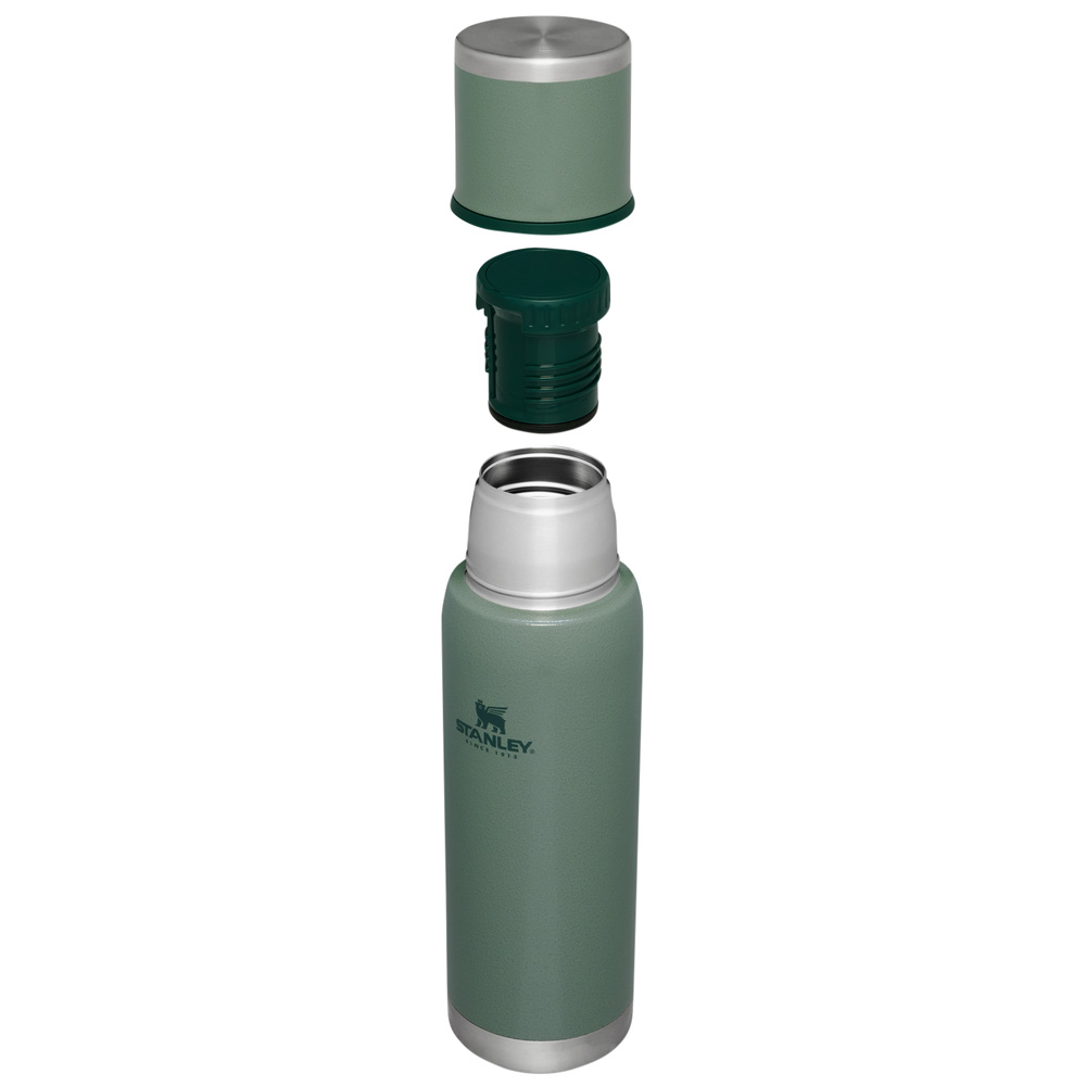 Stanley ADVENTURE TO-GO BOTTLE | 1.1 QT Hammertone Green | 26317-BEKT