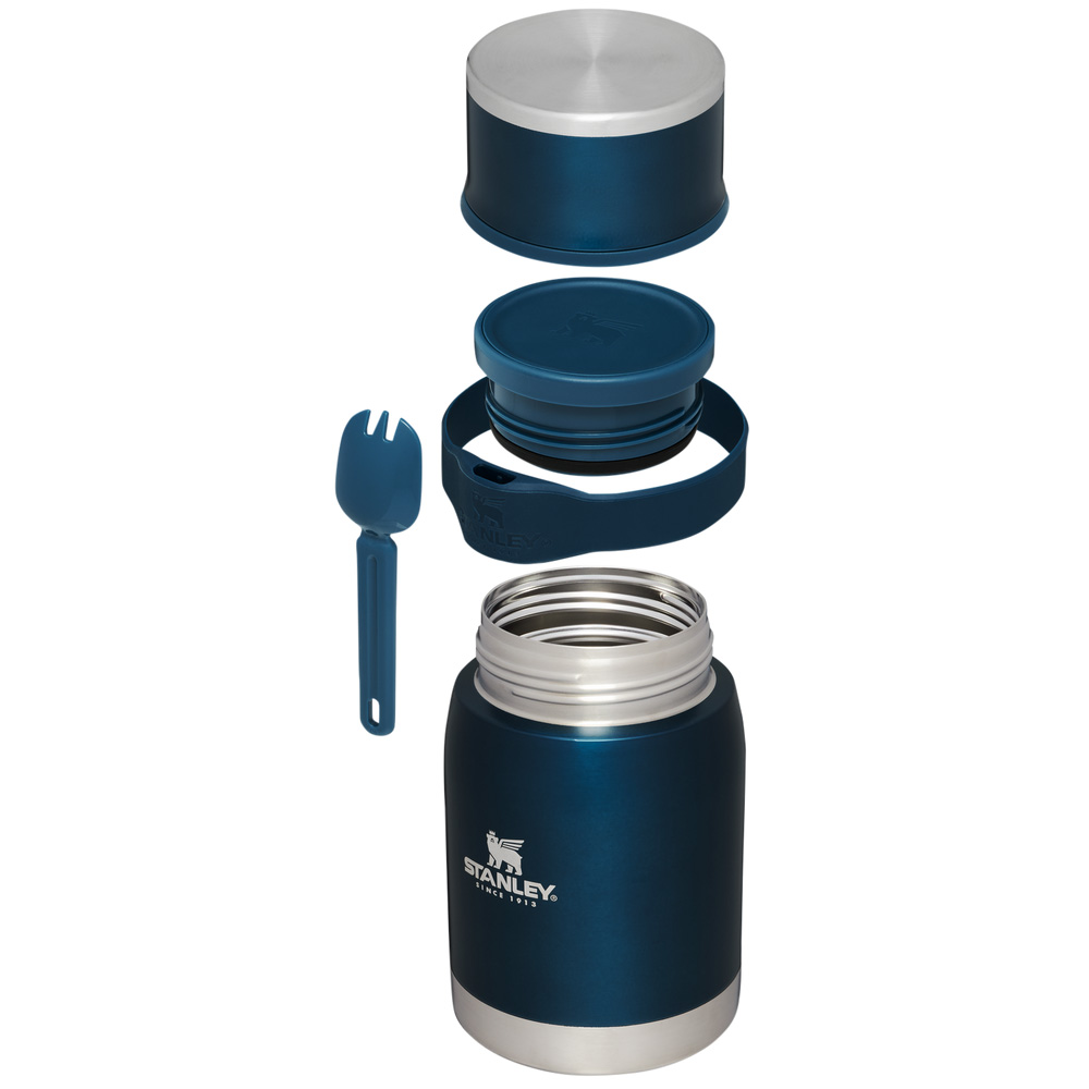 Stanley ADVENTURE TO-GO FOOD JAR + SPORK | 24 OZ Blue Glow | 37510-ZKCF